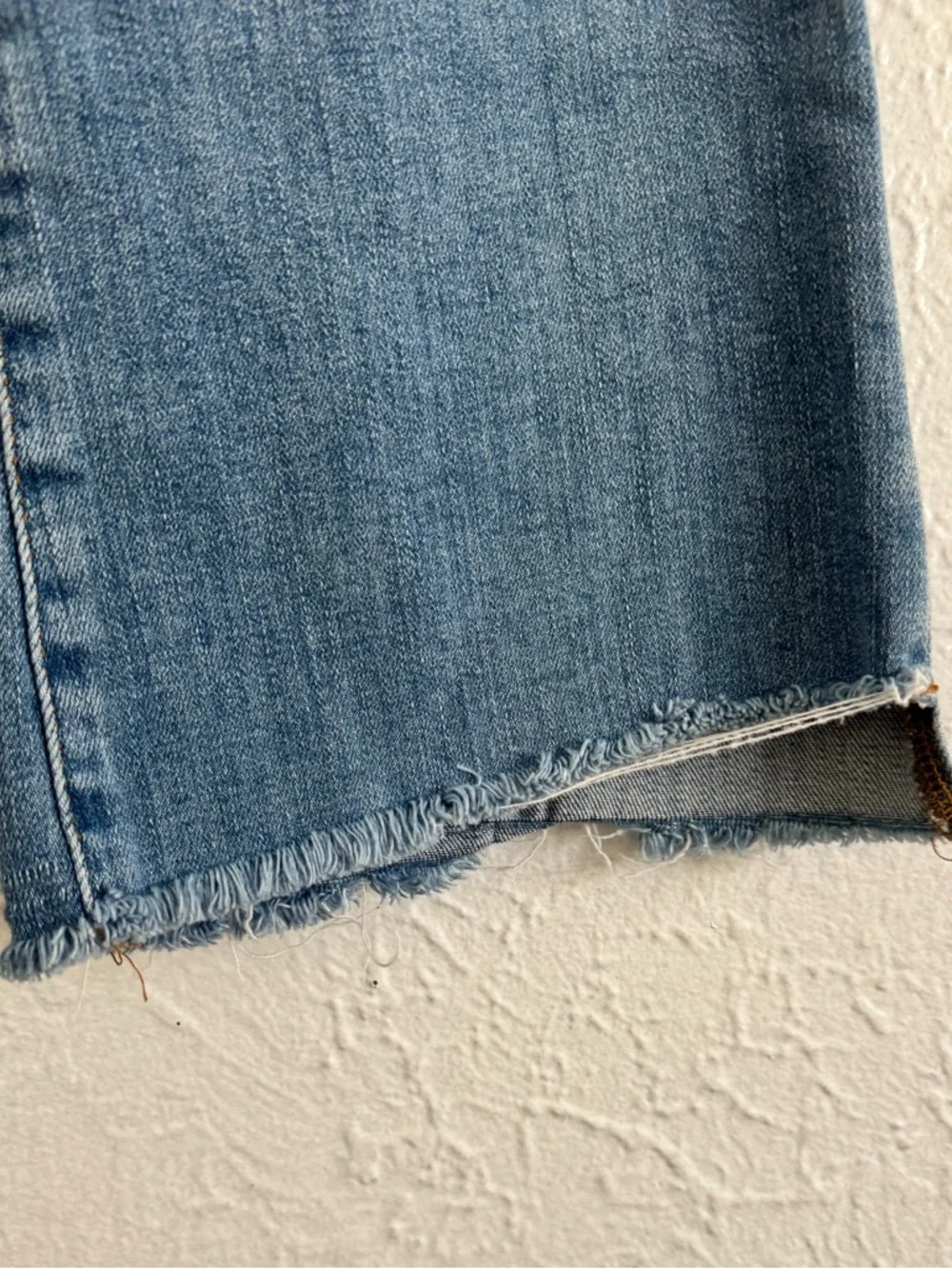 FRAME DENIM LE CROP MINI BOOT WAVEY DENIM DESIGNER JEANS SZ 28 - Picture 13 of 16